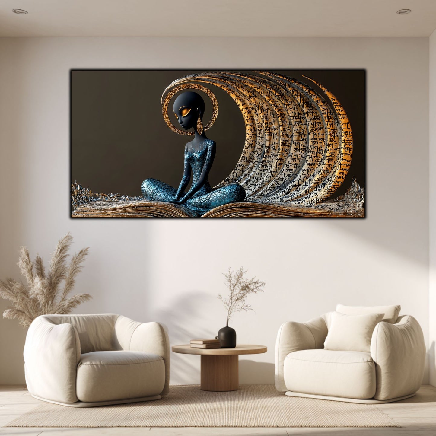Neo-Icon, Tablou Decorativ din Sticla – Ideal pentru Dormitor si Living NO 09