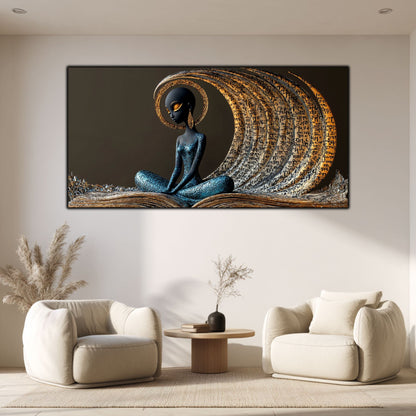 Neo-Icon, Tablou Decorativ din Sticla – Ideal pentru Dormitor si Living NO 09