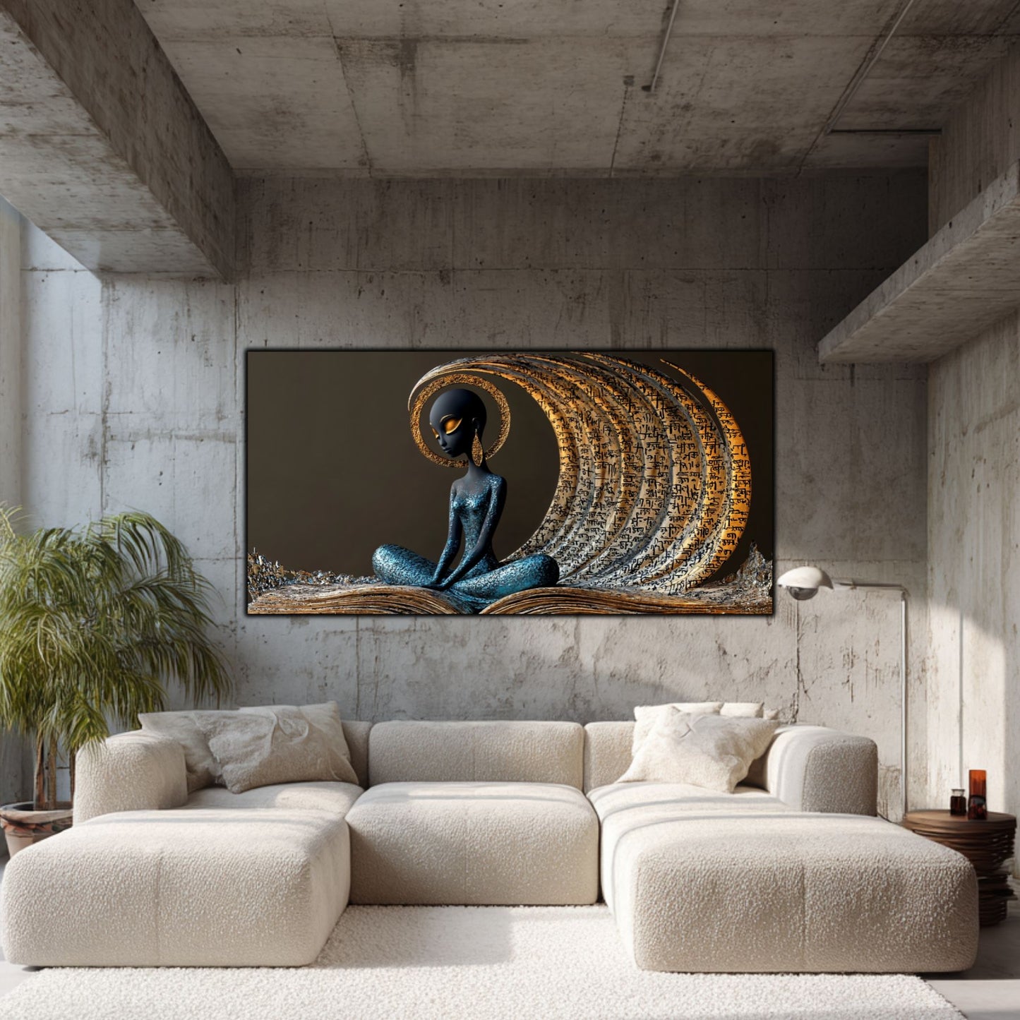 Neo-Icon, Tablou Decorativ din Sticla – Ideal pentru Dormitor si Living NO 09