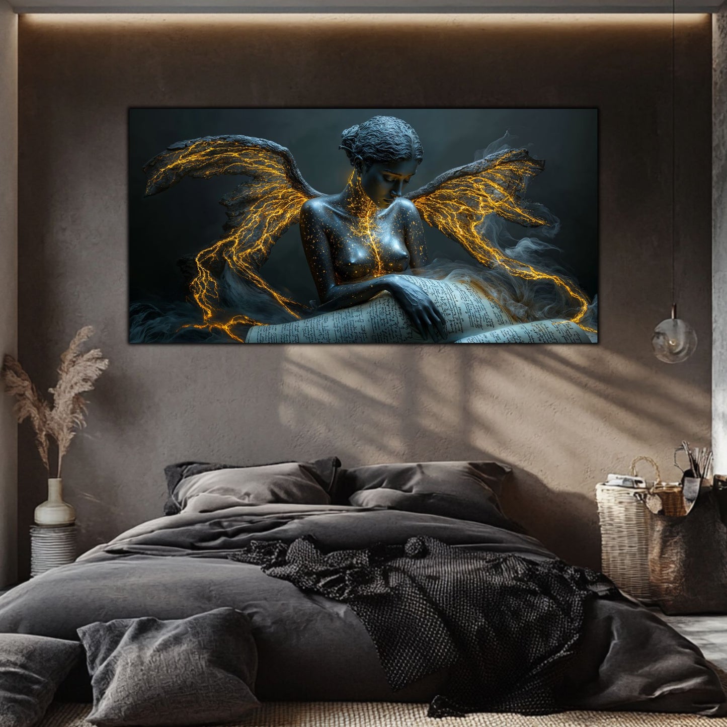 Beyond Meditation - Tablouri moderne pe sticla securizata pentru living contemporan NO49