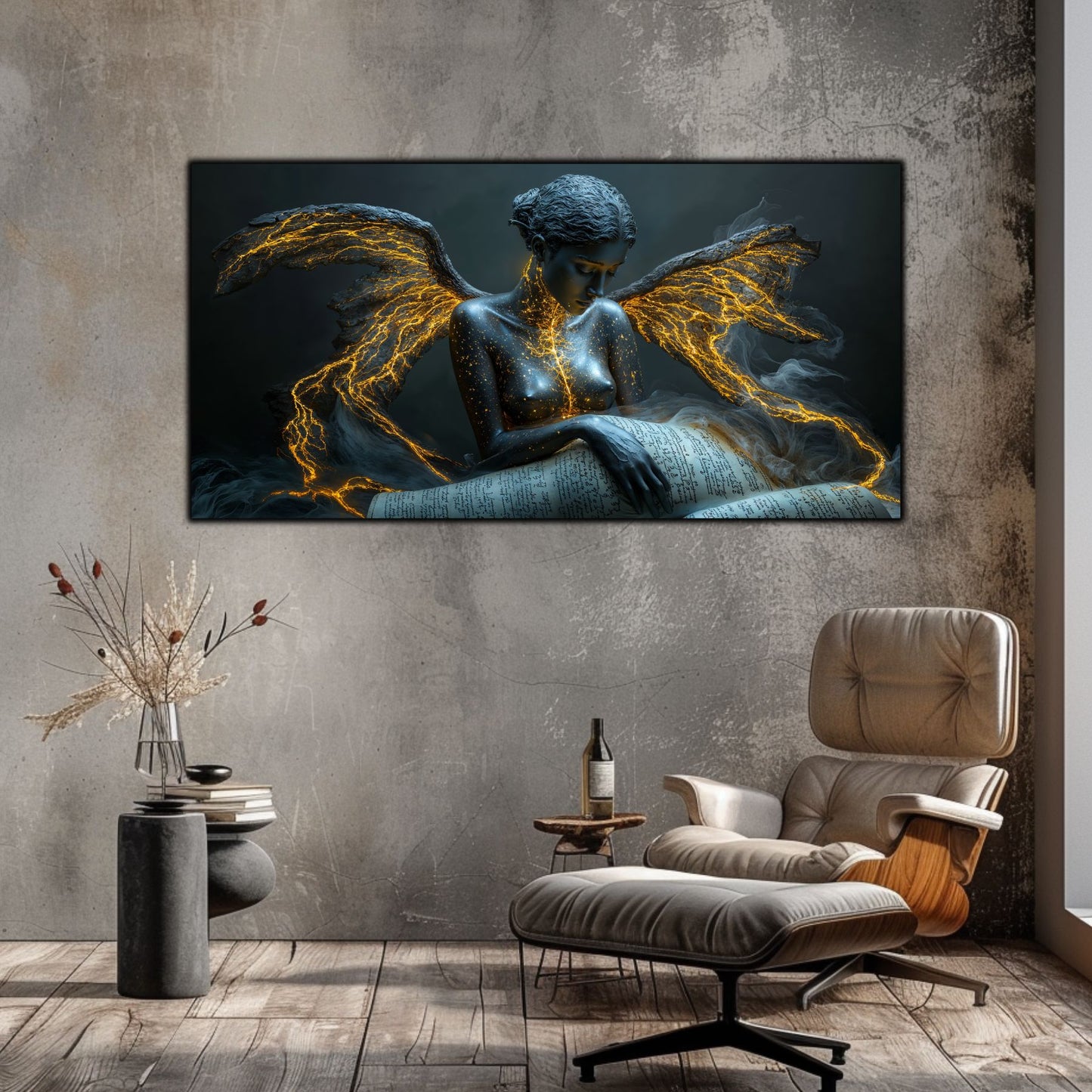 Beyond Meditation - Tablouri moderne pe sticla securizata pentru living contemporan NO49