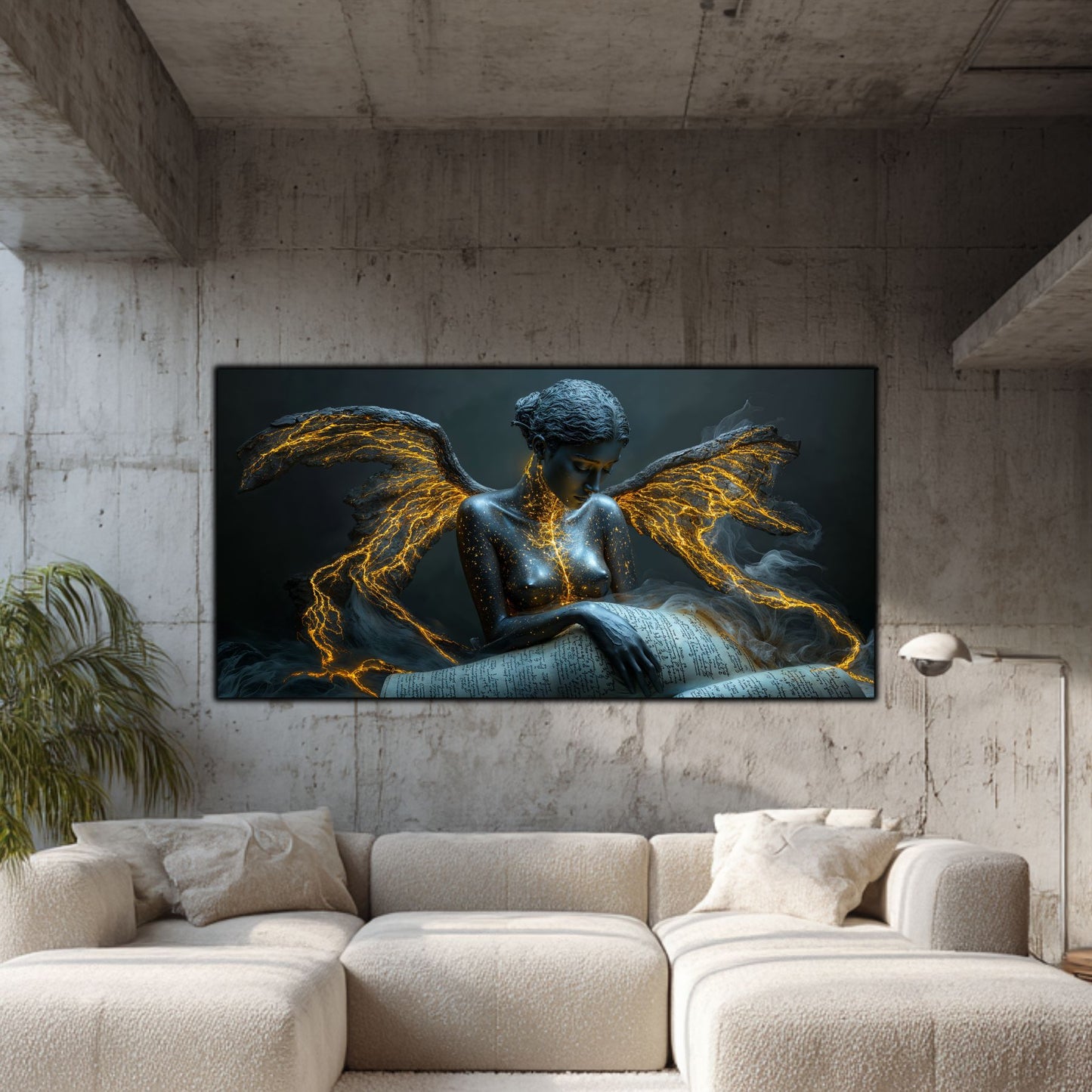 Beyond Meditation - Tablouri moderne pe sticla securizata pentru living contemporan NO49