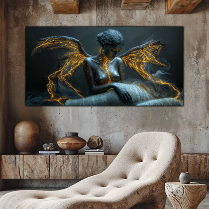 Beyond Meditation - Tablouri moderne pe sticla securizata pentru living contemporan NO49