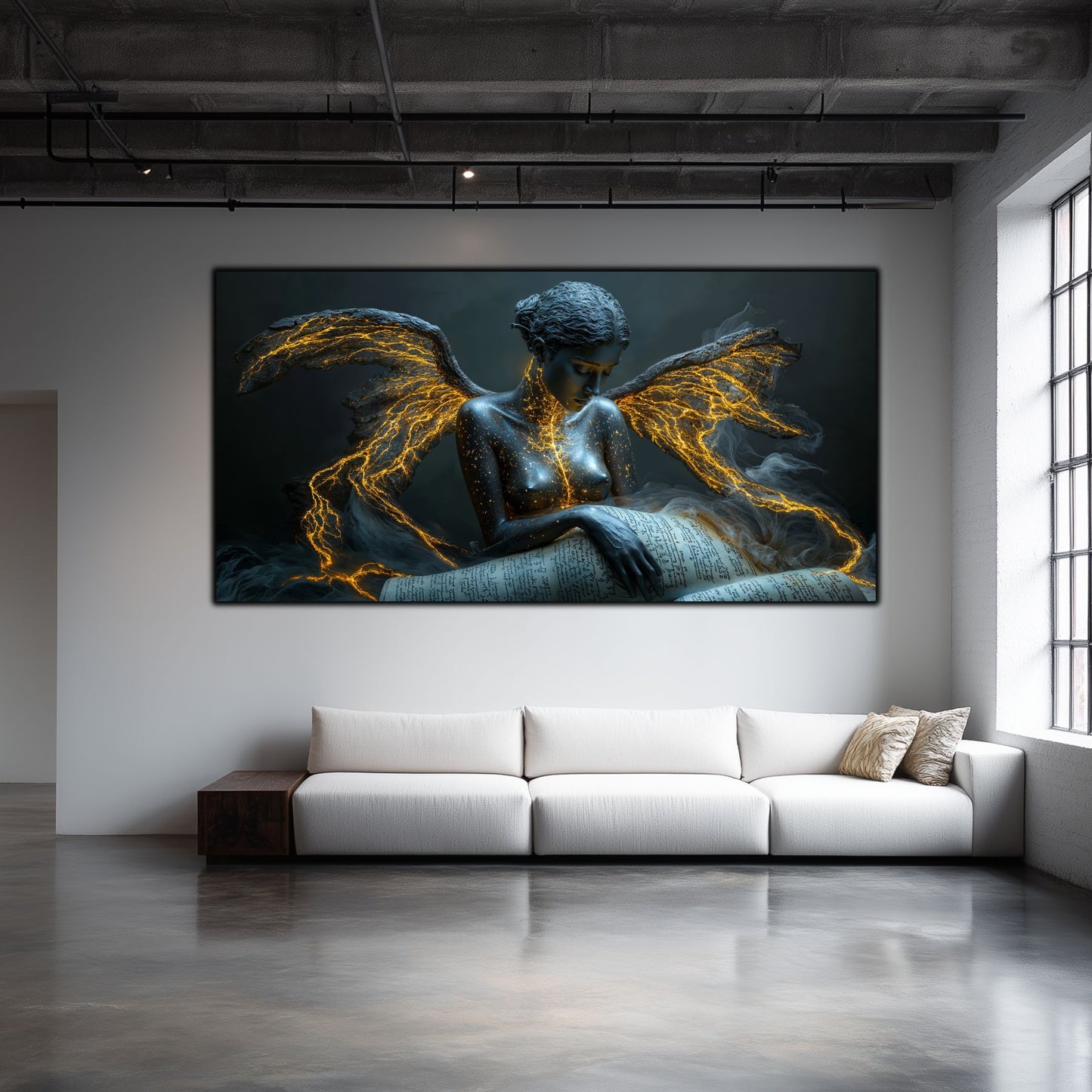 Beyond Meditation - Tablouri moderne pe sticla securizata pentru living contemporan NO49