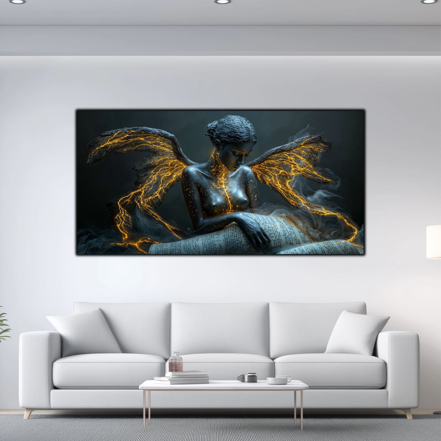 Beyond Meditation - Tablouri moderne pe sticla securizata pentru living contemporan NO49