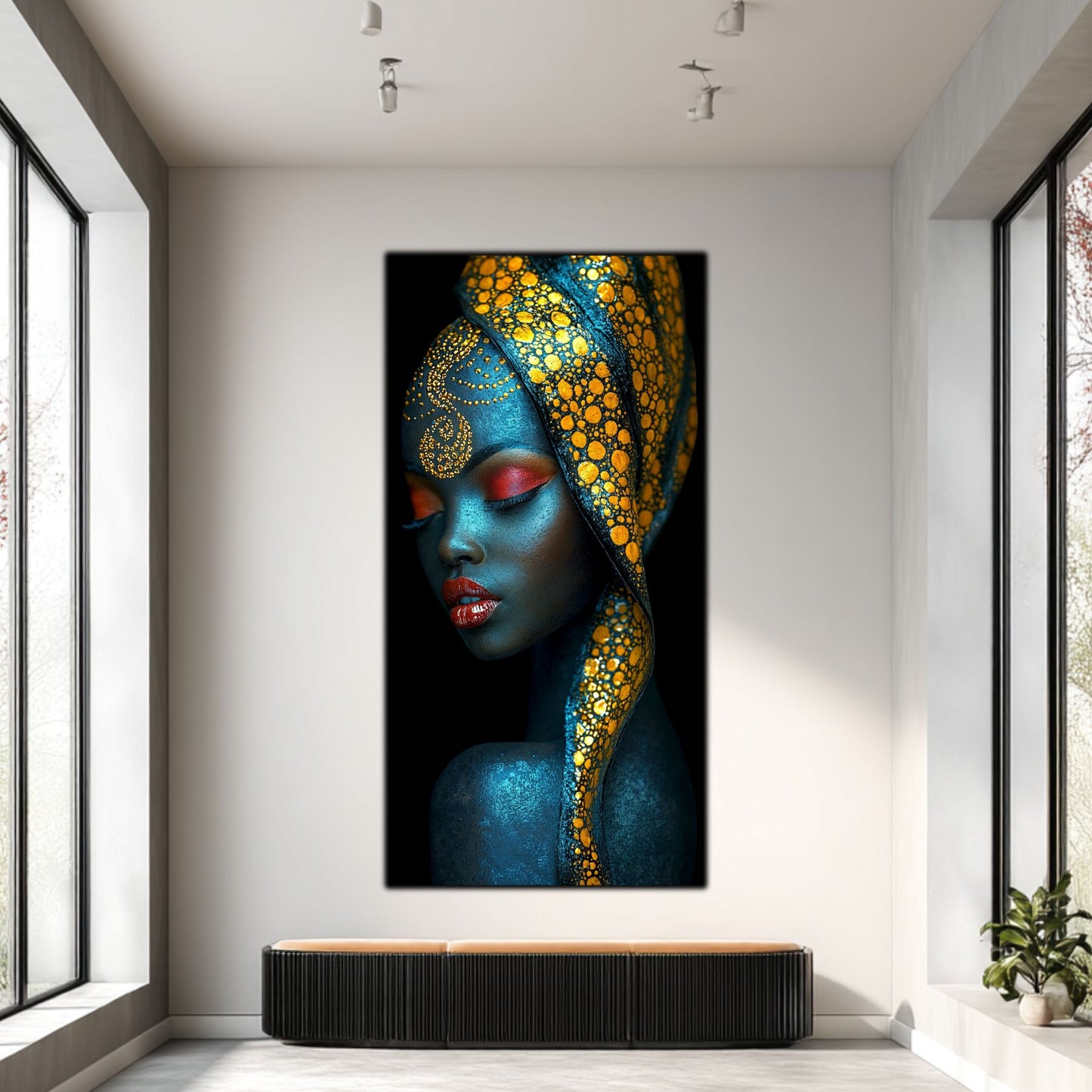 Tablou unicat din sticlă securizată - Beyond Tribe NO15