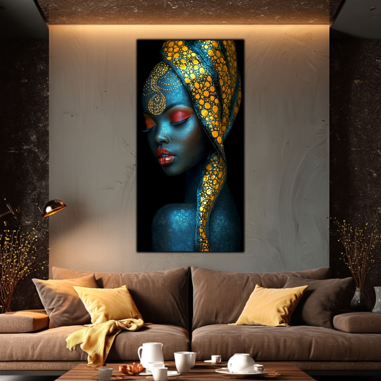 Tablou unicat din sticlă securizată - Beyond Tribe NO15