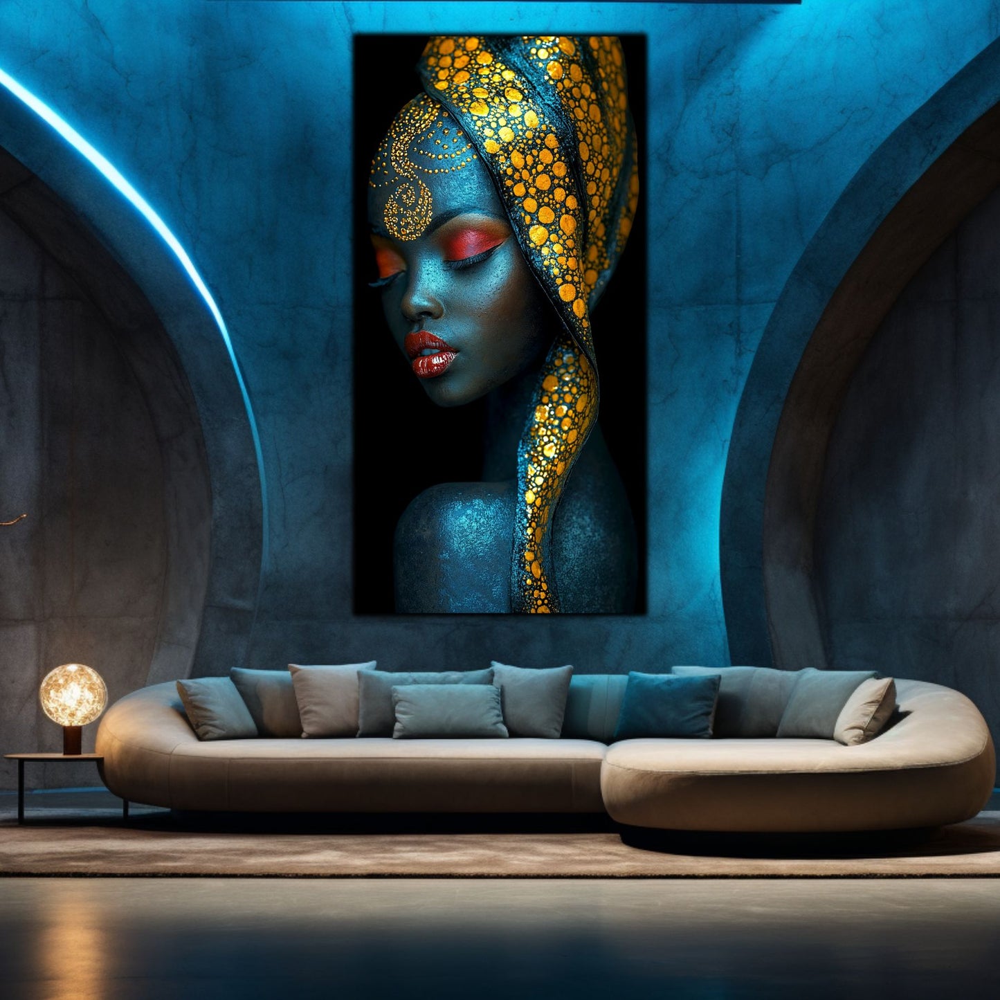 Tablou unicat din sticlă securizată - Beyond Tribe NO15