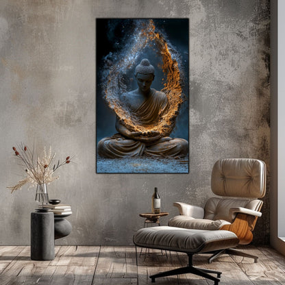 Tablou Decorativ pe Sticla Securizata – Ideal pt Dormitor si Living - Beyond Stardust No09
