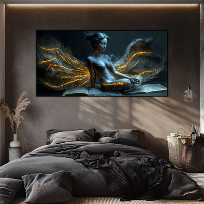 Beyond Meditation - Tablouri moderne pe sticla securizata pentru living contemporan NO04