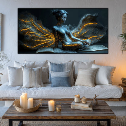 Beyond Meditation - Tablouri moderne pe sticla securizata pentru living contemporan NO04