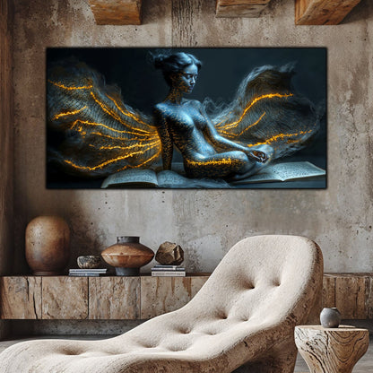 Beyond Meditation - Tablouri moderne pe sticla securizata pentru living contemporan NO04