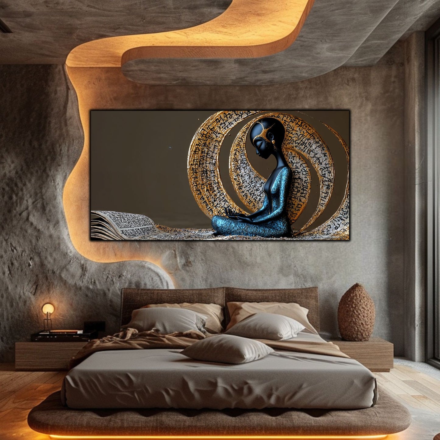 Neo-Icon, Tablou Decorativ din Sticla – Ideal pentru Dormitor si Living NO 12