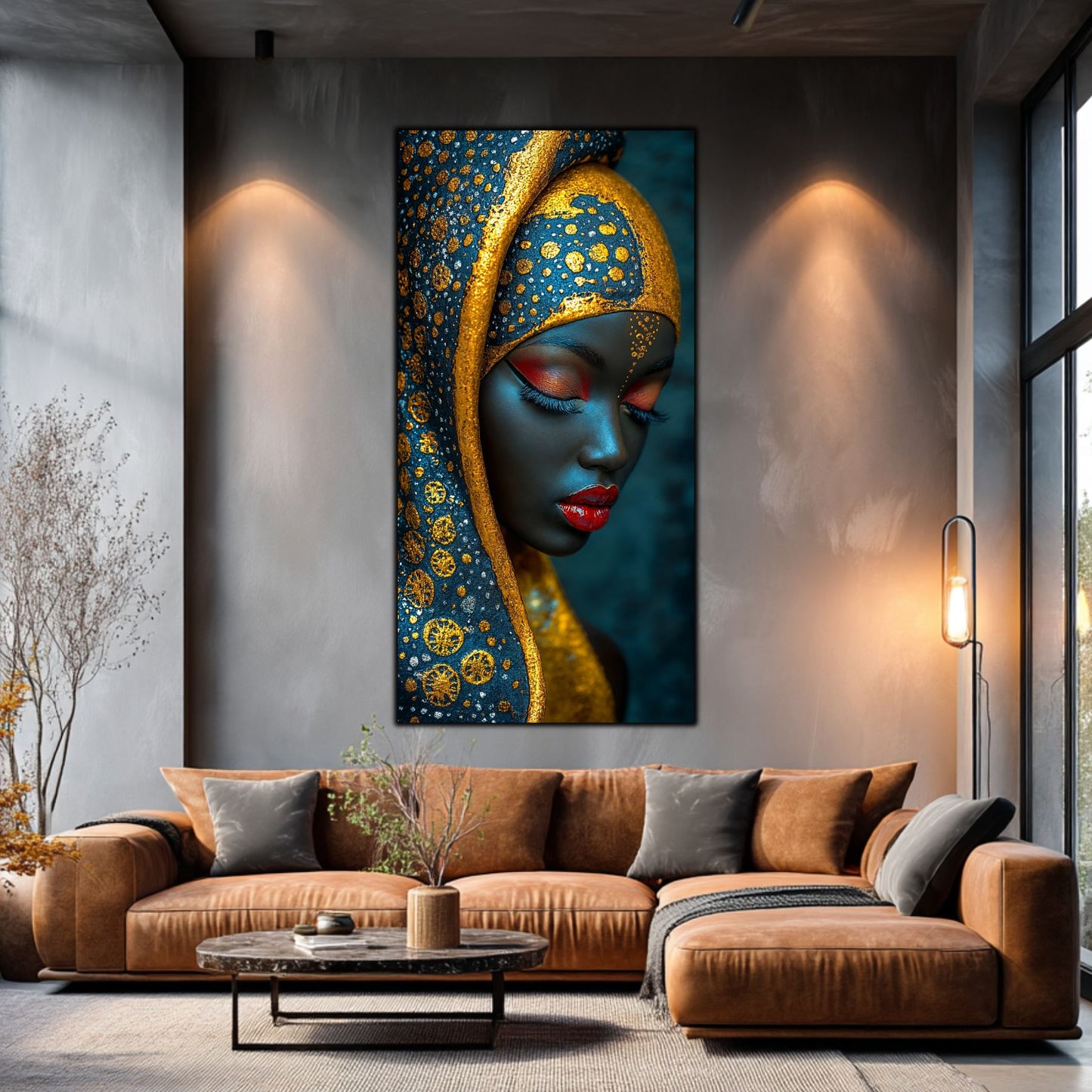 Tablou unicat din sticlă securizată - Beyond Tribe NO19