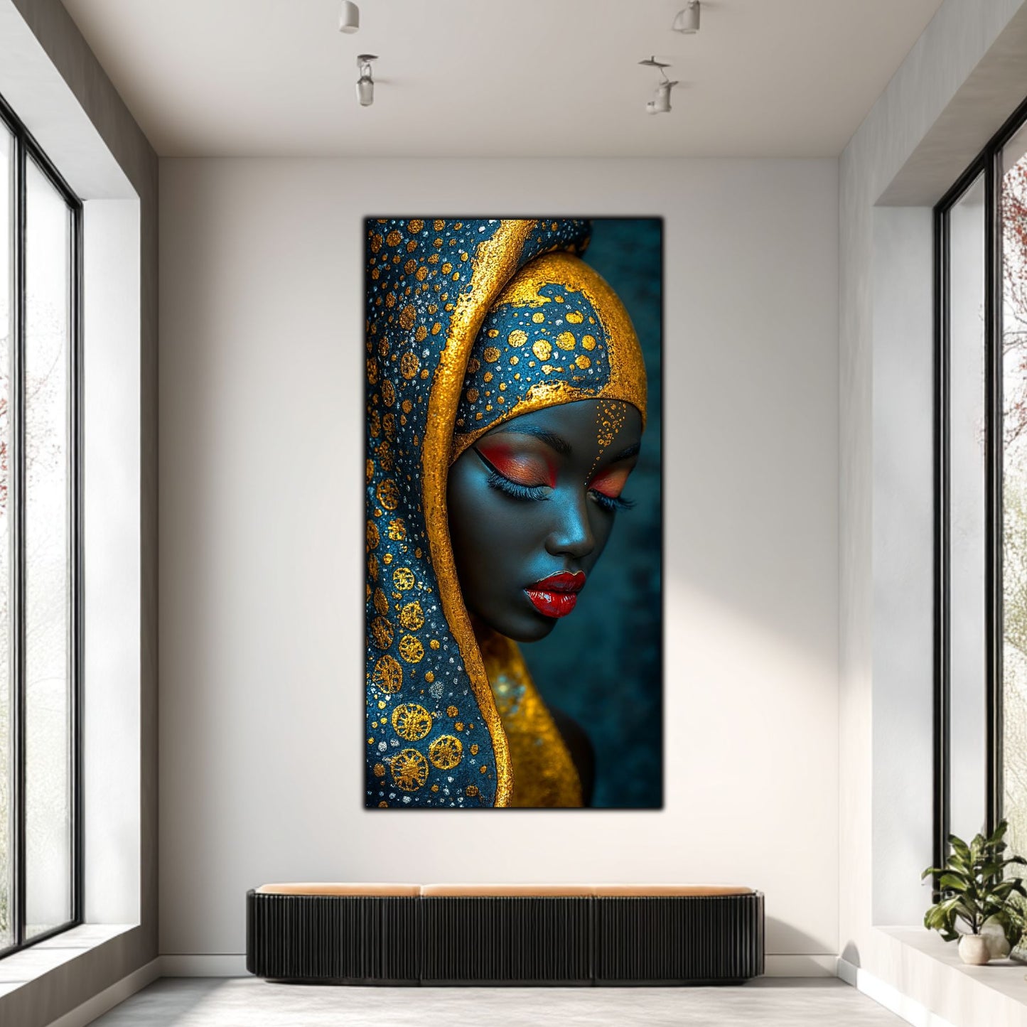 Tablou unicat din sticlă securizată - Beyond Tribe NO19