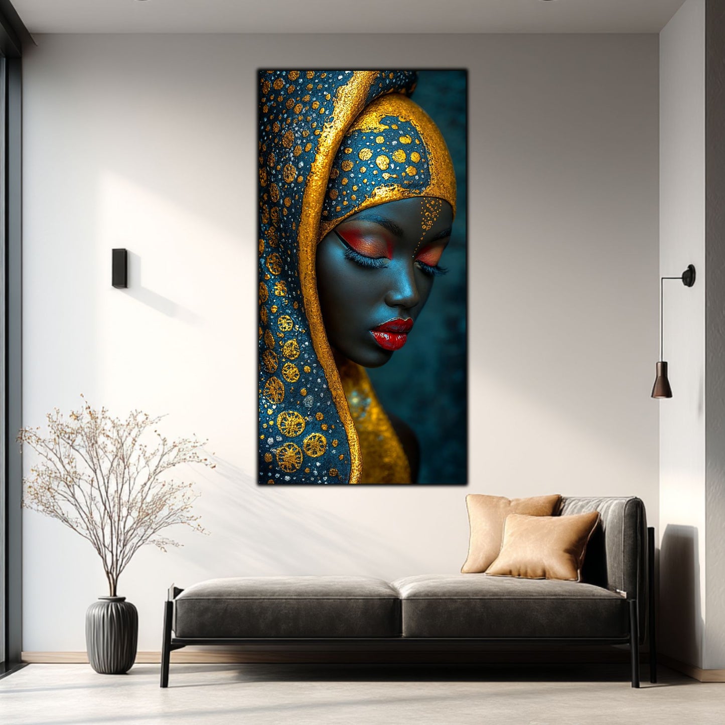 Tablou unicat din sticlă securizată - Beyond Tribe NO19