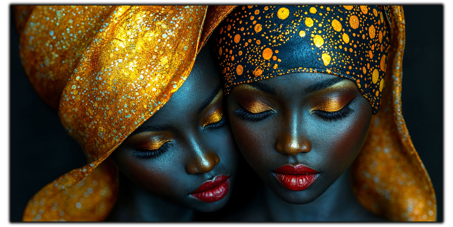 Tablou unicat din sticlă securizată - Beyond Tribe NO02