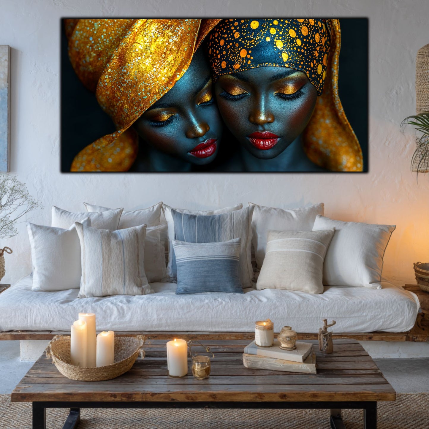 Tablou unicat din sticlă securizată - Beyond Tribe NO02