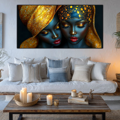 Tablou unicat din sticlă securizată - Beyond Tribe NO02