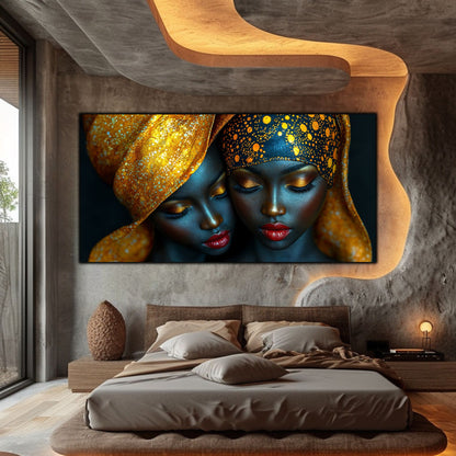 Tablou unicat din sticlă securizată - Beyond Tribe NO02