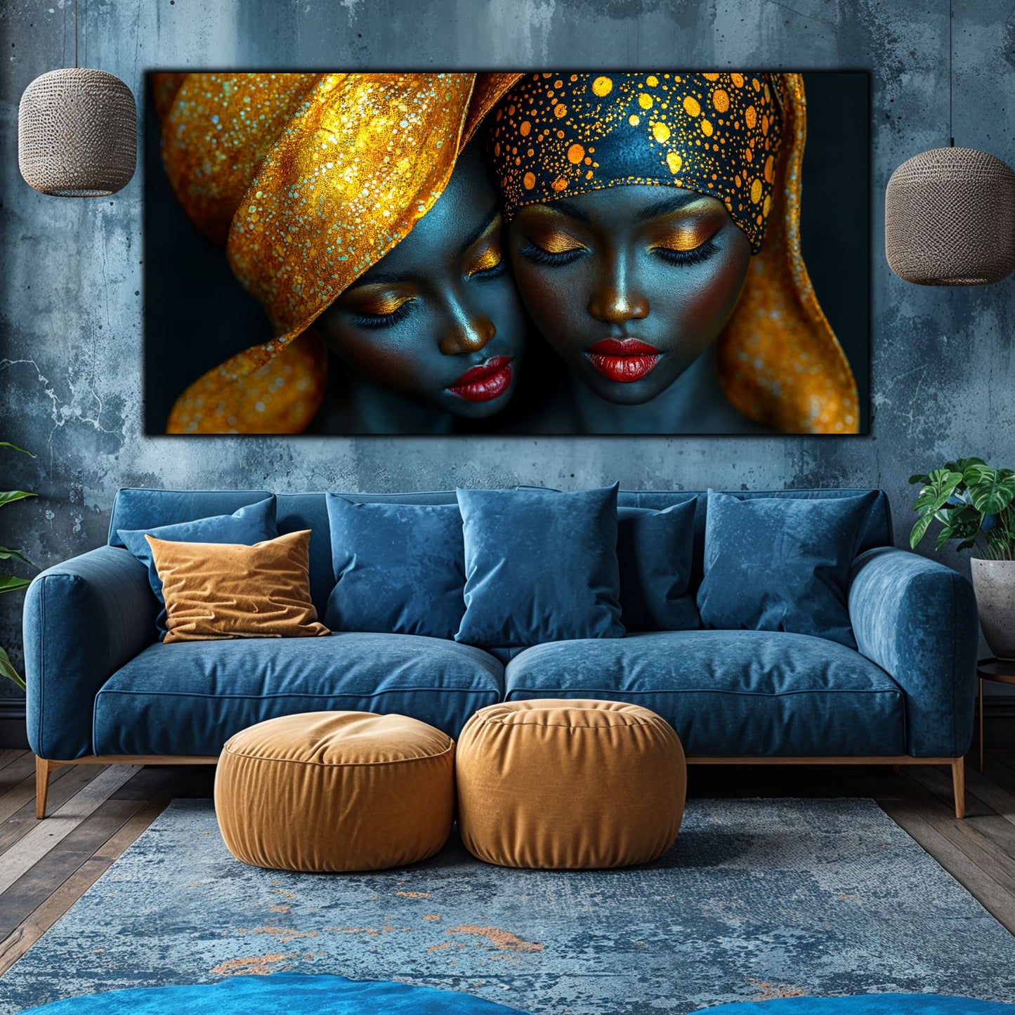 Tablou unicat din sticlă securizată - Beyond Tribe NO02