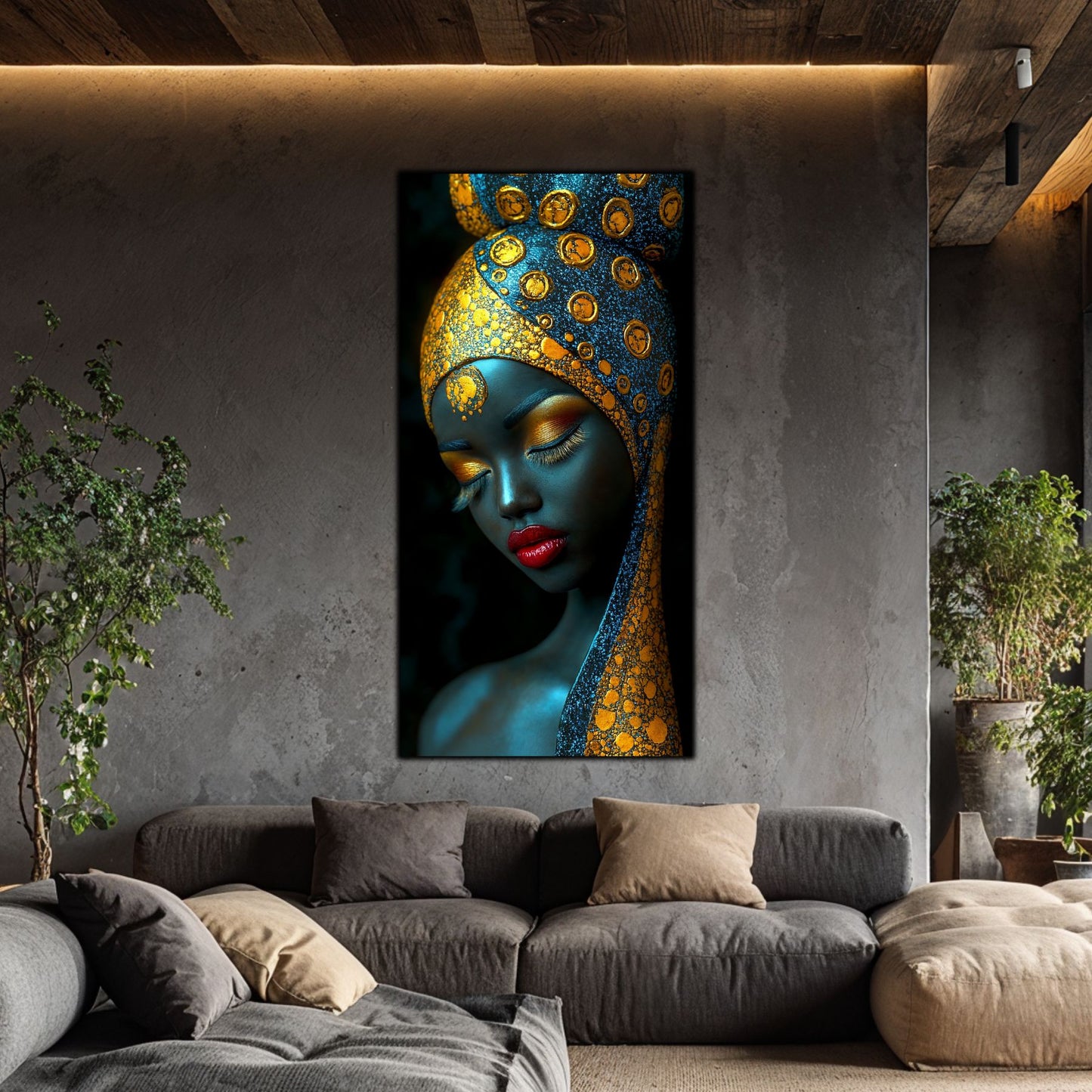 Tablou unicat din sticlă securizată - Beyond Tribe NO23