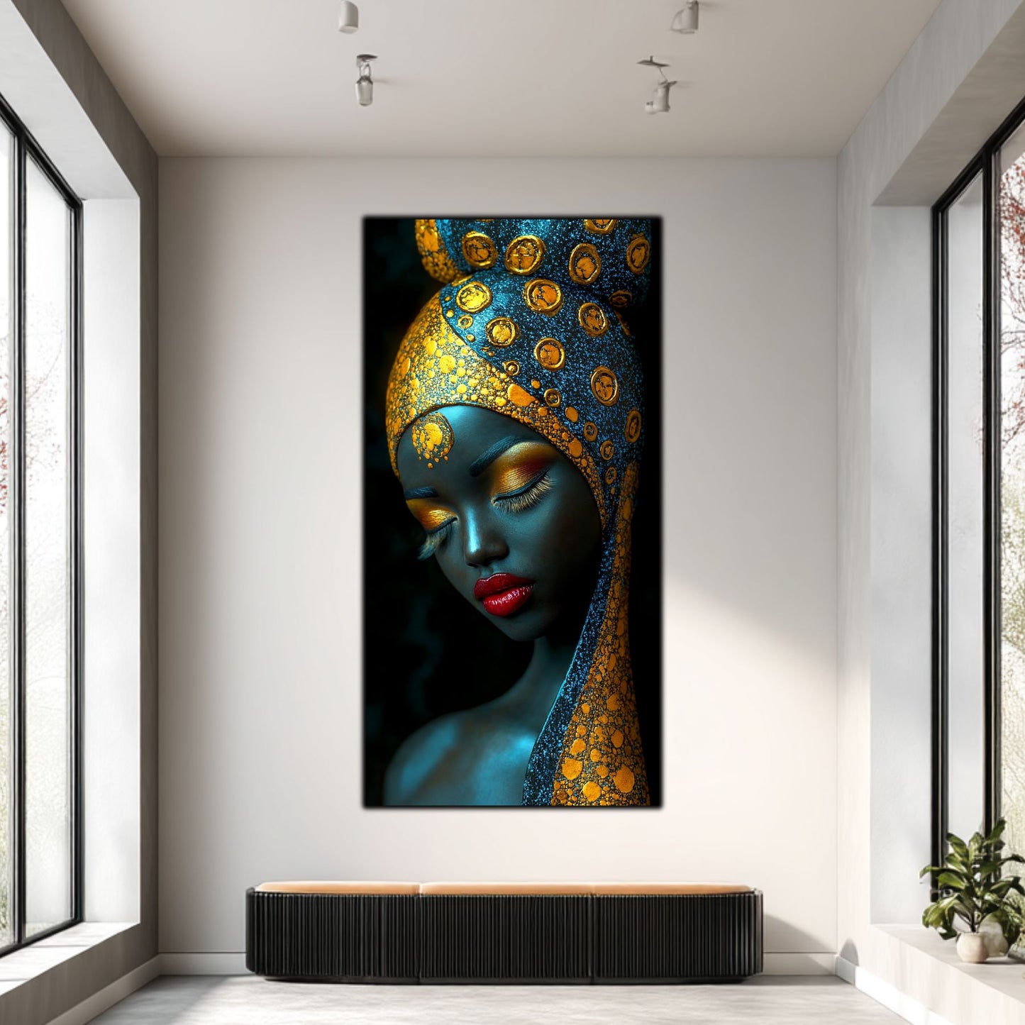 Tablou unicat din sticlă securizată - Beyond Tribe NO23