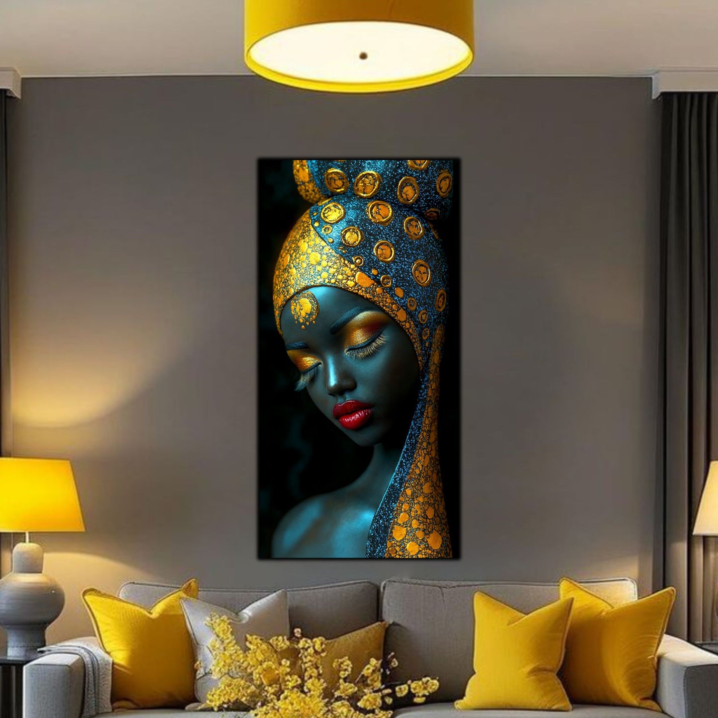 Tablou unicat din sticlă securizată - Beyond Tribe NO23