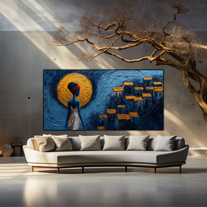 Tablou unicat din sticlă securizată -No24