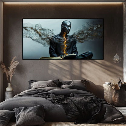 Beyond Meditation - Tablouri moderne pe sticla securizata pentru living contemporan NO23