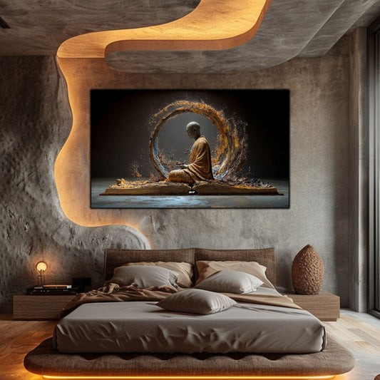 Tablou Decorativ pt Living sau Dormitor - Print UV pe Sticla - „Ascend” - No15