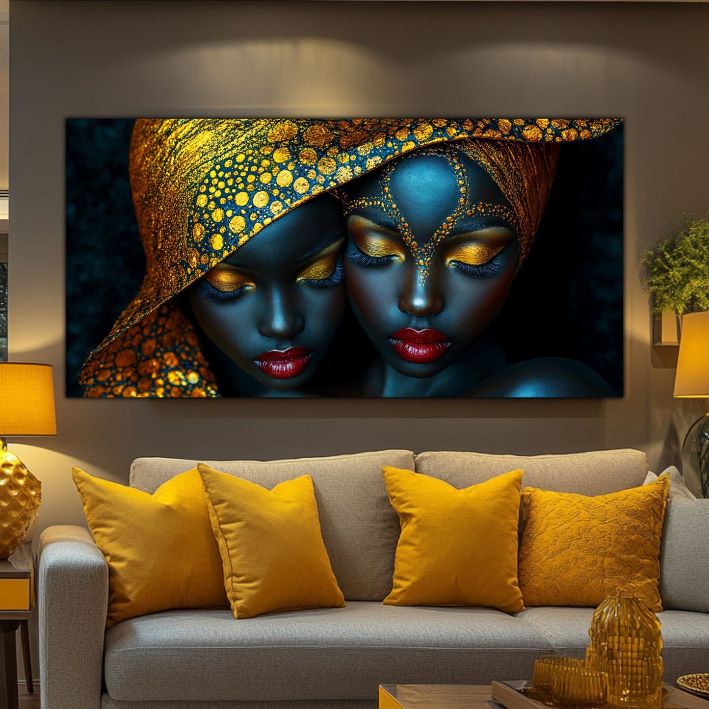 Tablou unicat din sticlă securizată - Beyond Tribe NO10