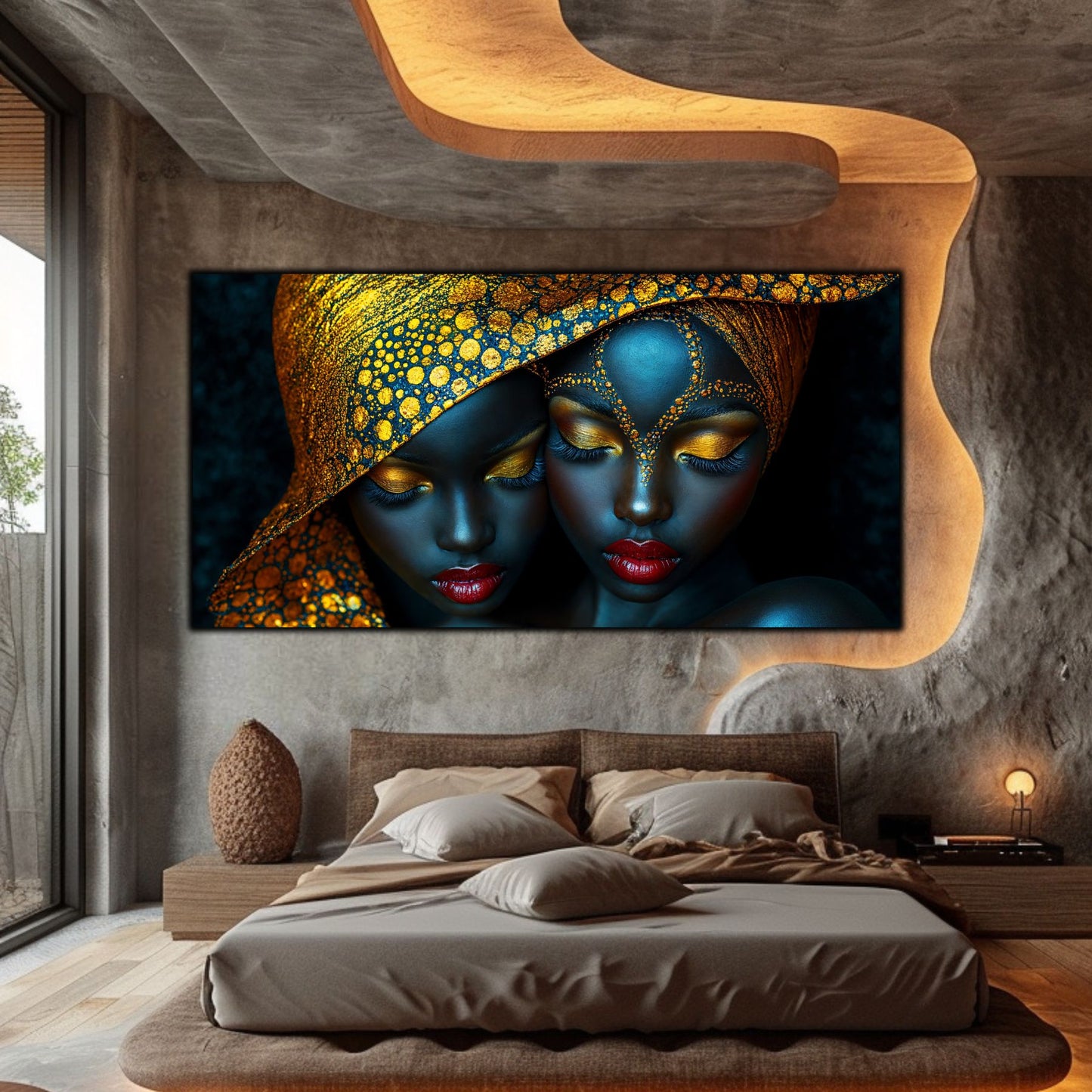 Tablou unicat din sticlă securizată - Beyond Tribe NO10