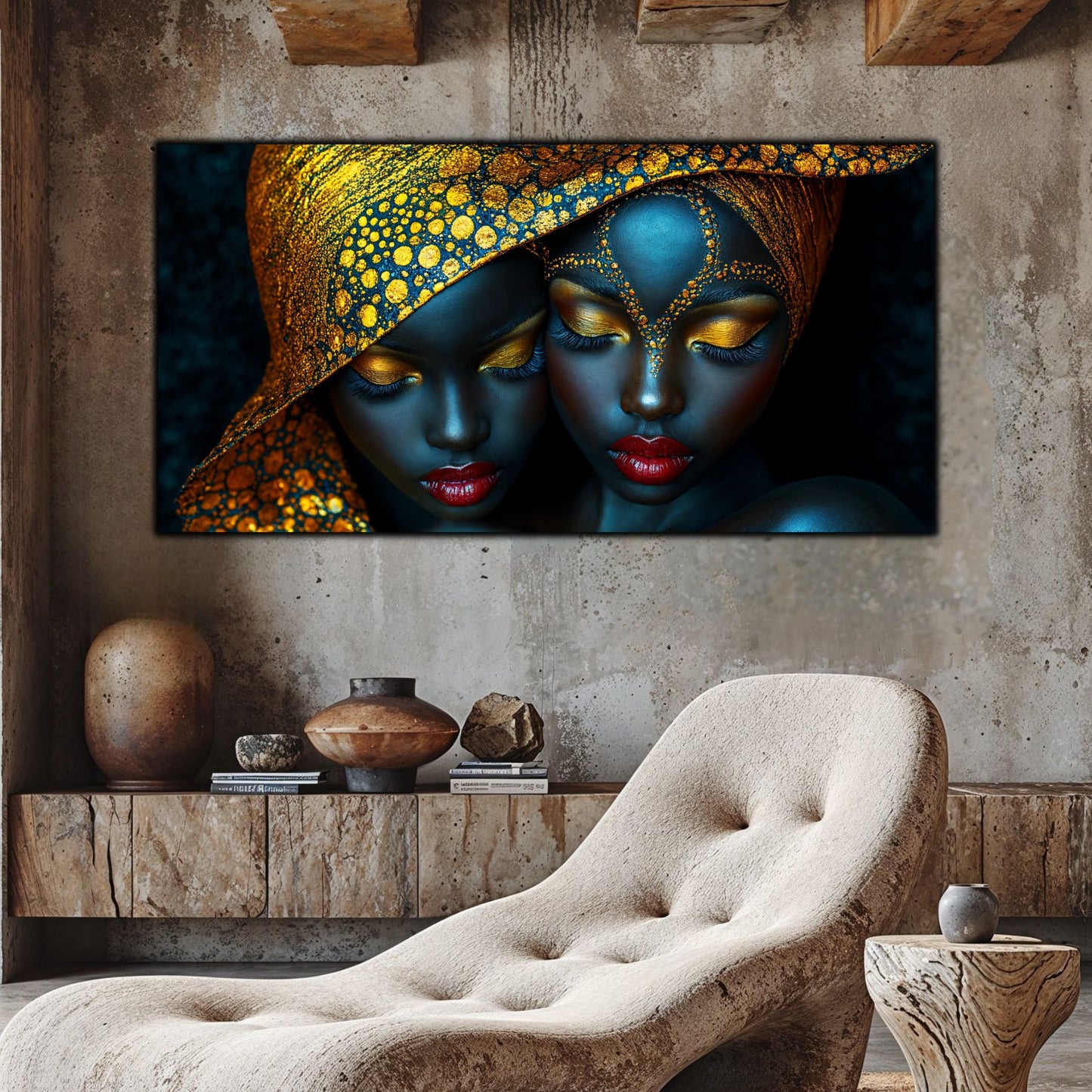 Tablou unicat din sticlă securizată - Beyond Tribe NO10