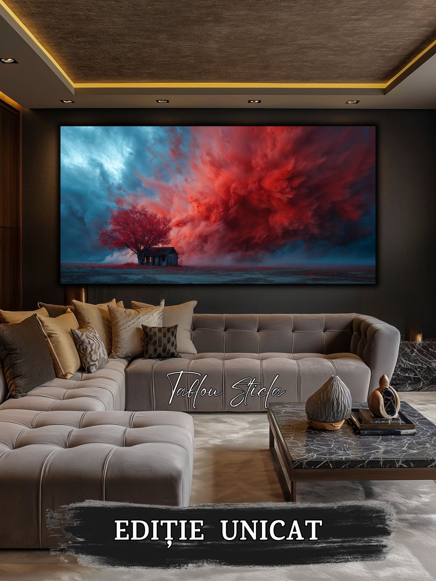 Tablou Sticla Securizata - Colectia StormLight - no03