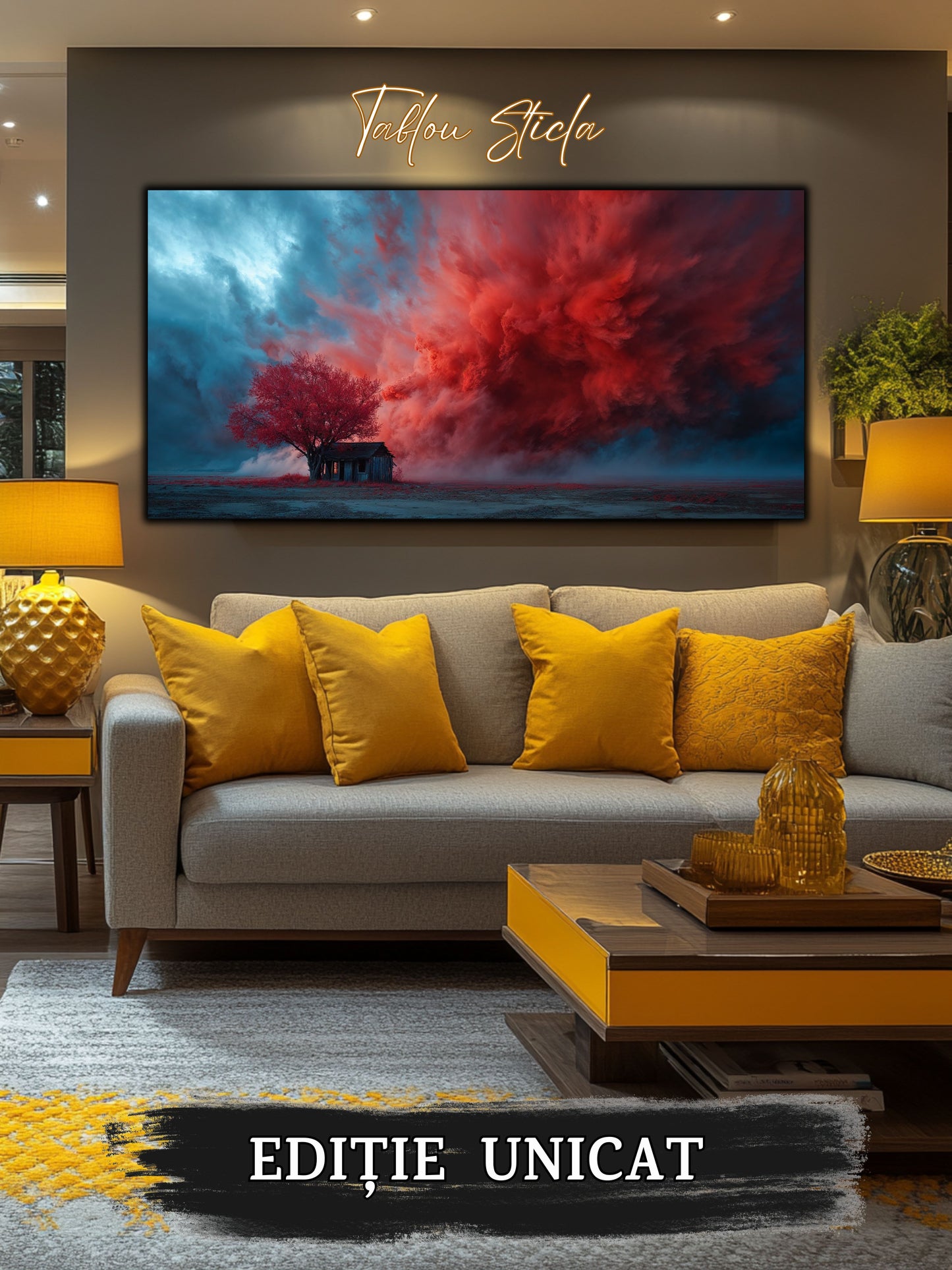 Tablou Sticla Securizata - Colectia StormLight - no03