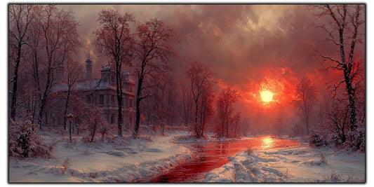 Tablou Sticla Securizata - Colectia Cold Ember - no01