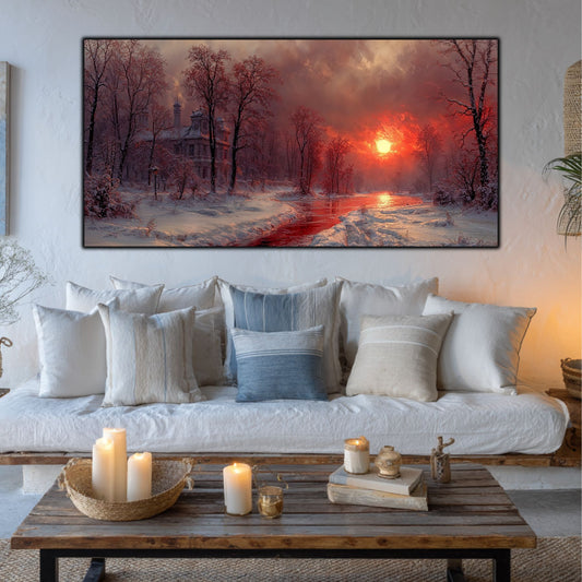 Tablou Sticla Securizata - Colectia Cold Ember - no01