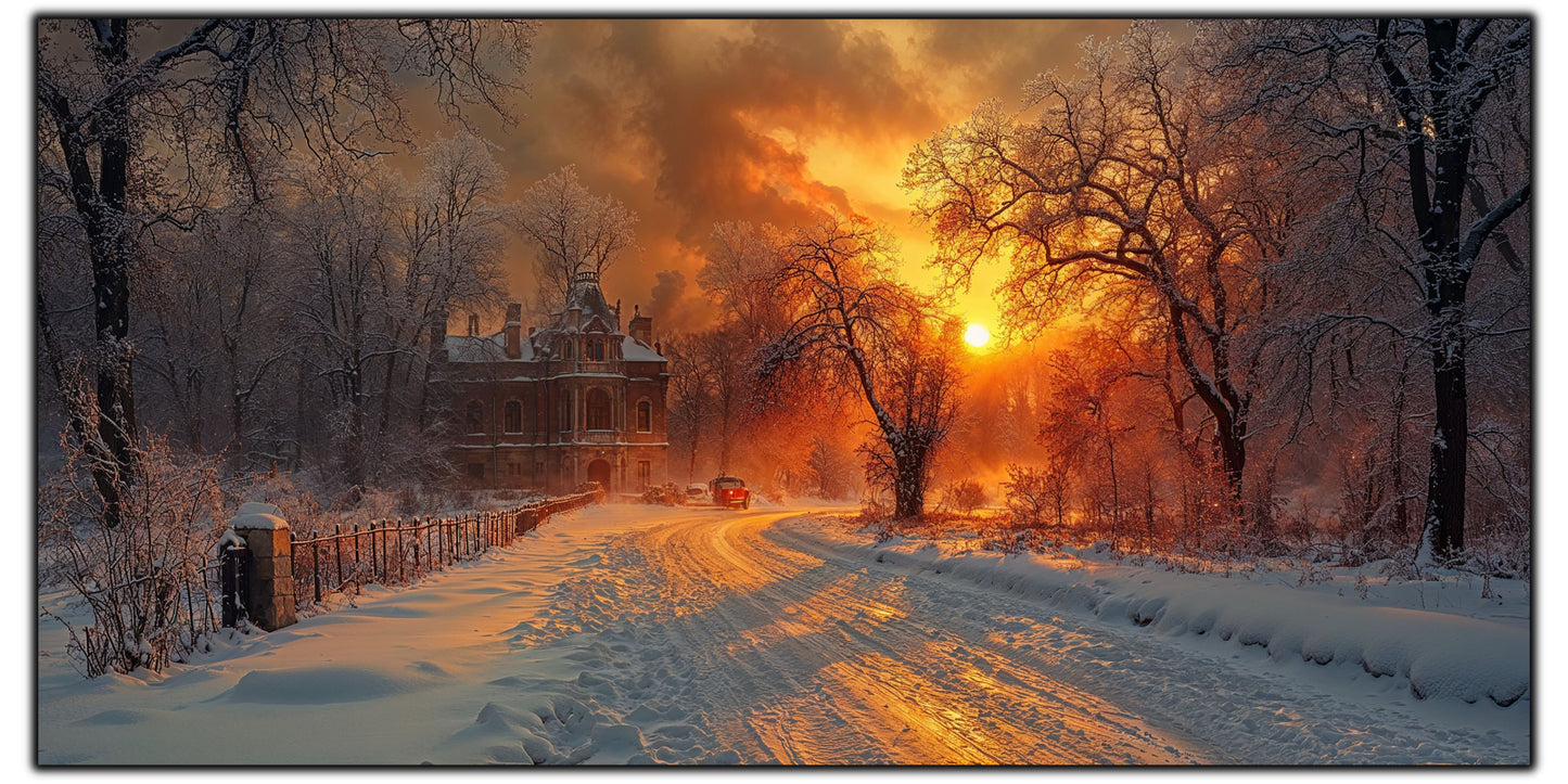 Tablou Sticla Securizata - Colectia Cold Ember - no06