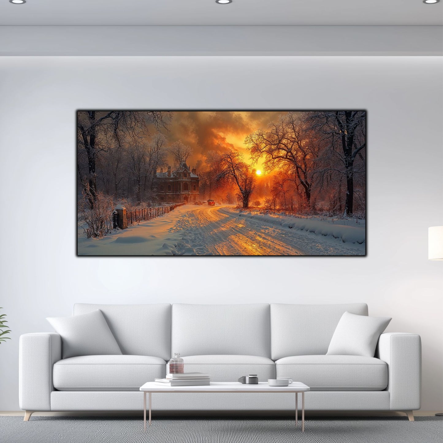 Tablou Sticla Securizata - Colectia Cold Ember - no06