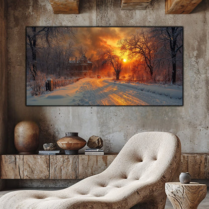 Tablou Sticla Securizata - Colectia Cold Ember - no06