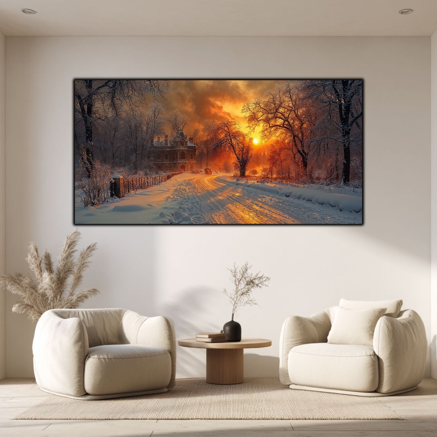 Tablou Sticla Securizata - Colectia Cold Ember - no06