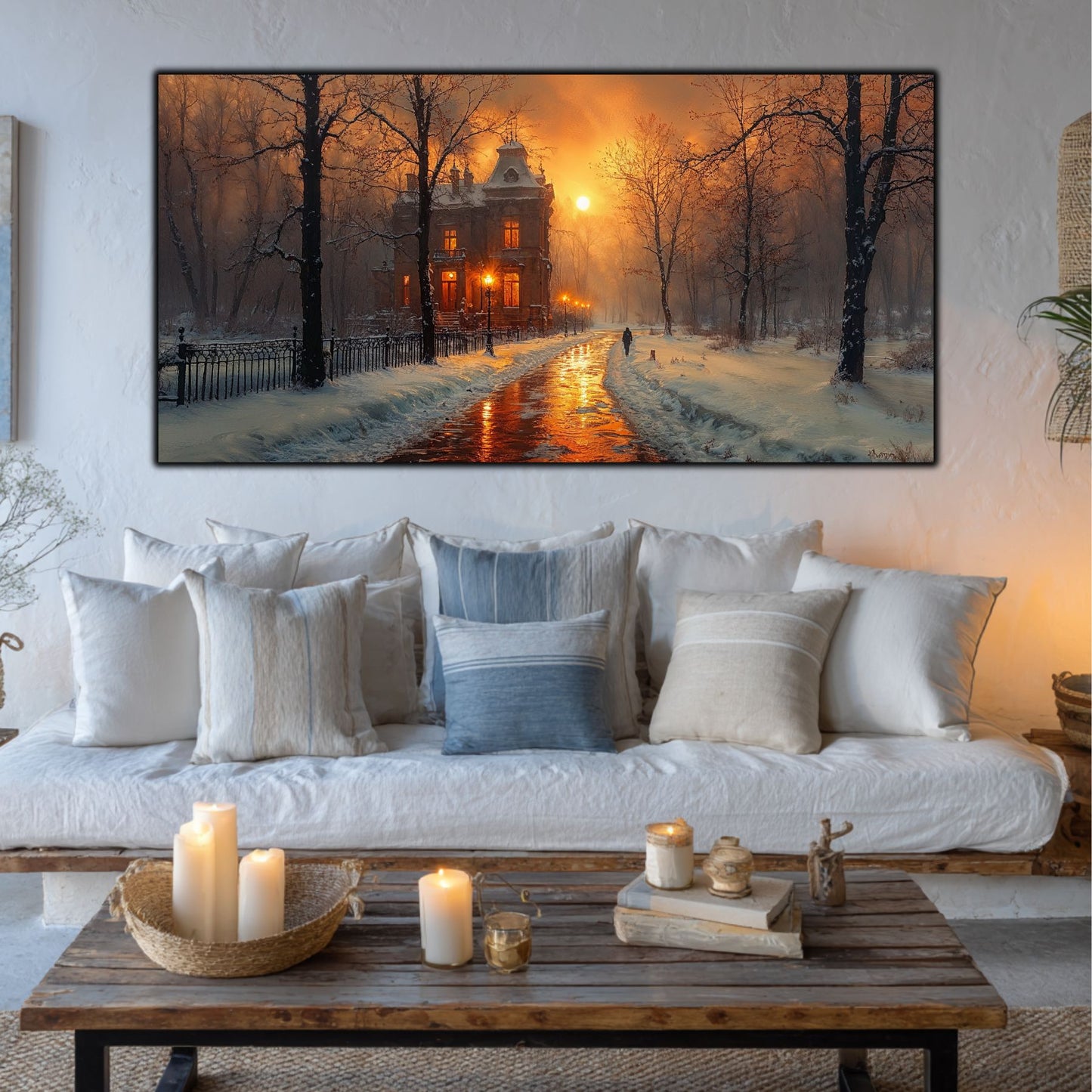 Tablou Sticla Securizata - Colectia Cold Ember - no07