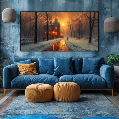 Tablou Sticla Securizata - Colectia Cold Ember - no07