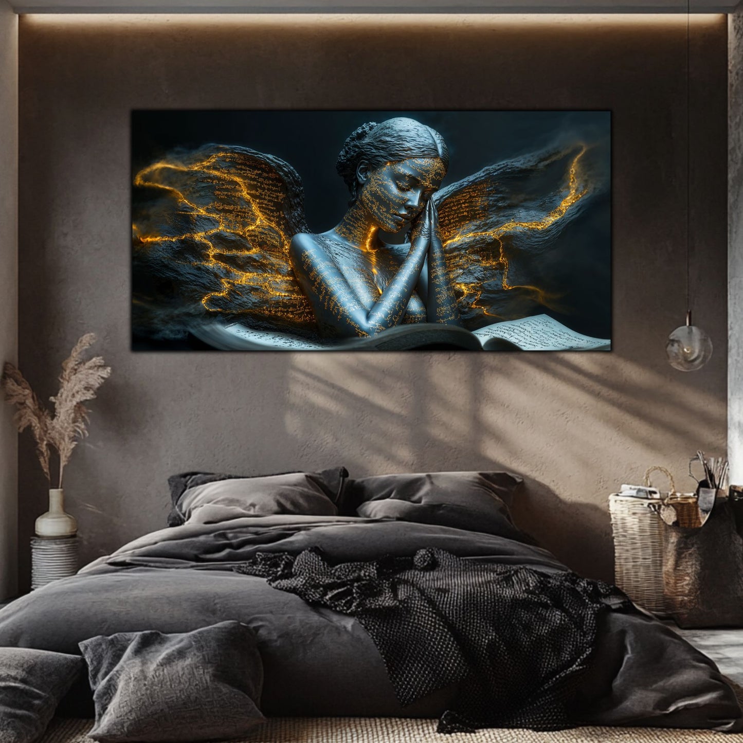 Beyond Meditation - Tablouri moderne pe sticla securizata pentru living contemporan NO37