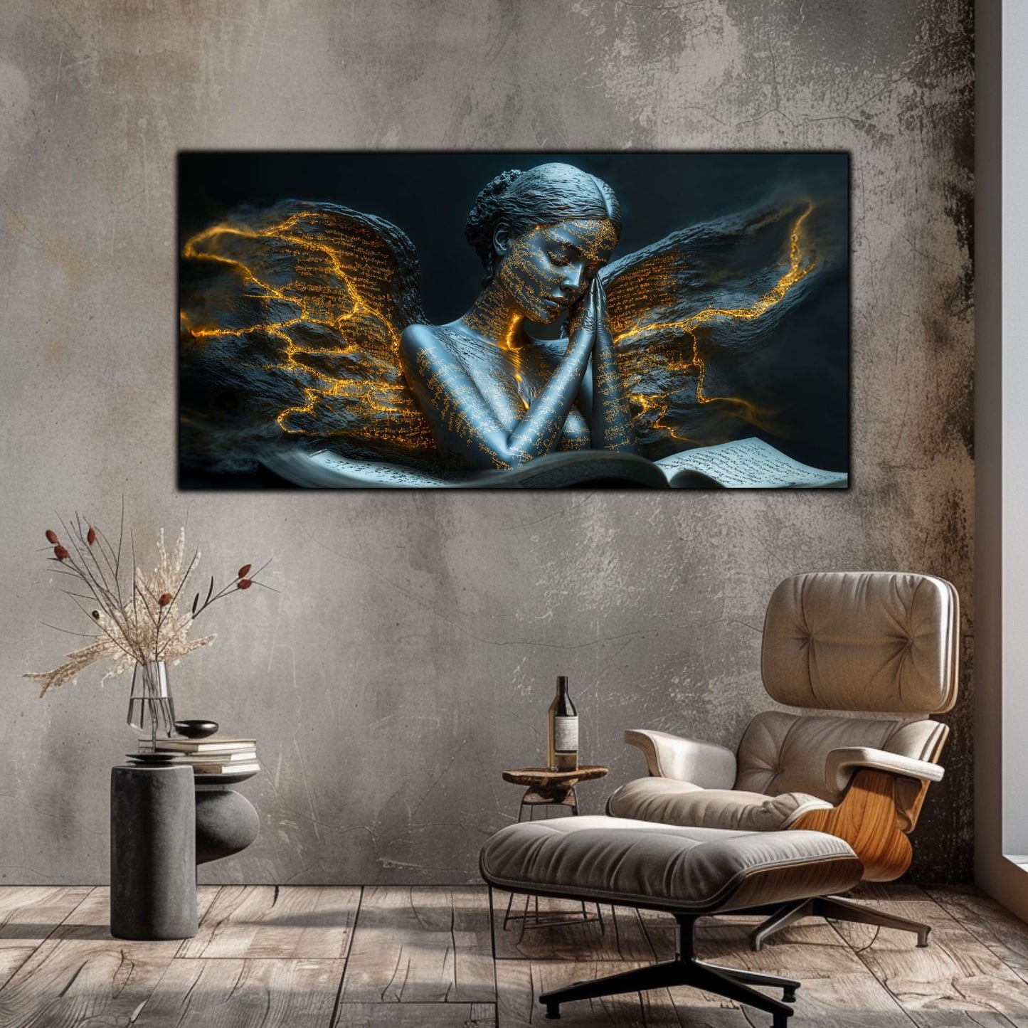 Beyond Meditation - Tablouri moderne pe sticla securizata pentru living contemporan NO37