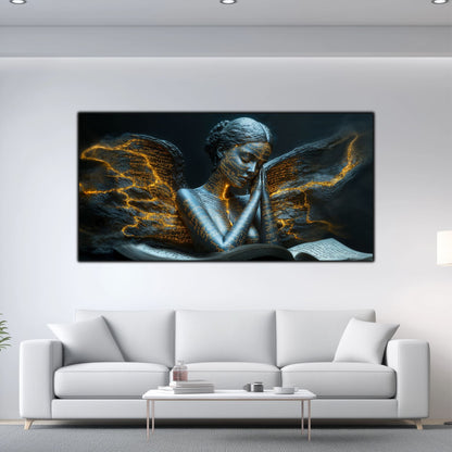 Beyond Meditation - Tablouri moderne pe sticla securizata pentru living contemporan NO37