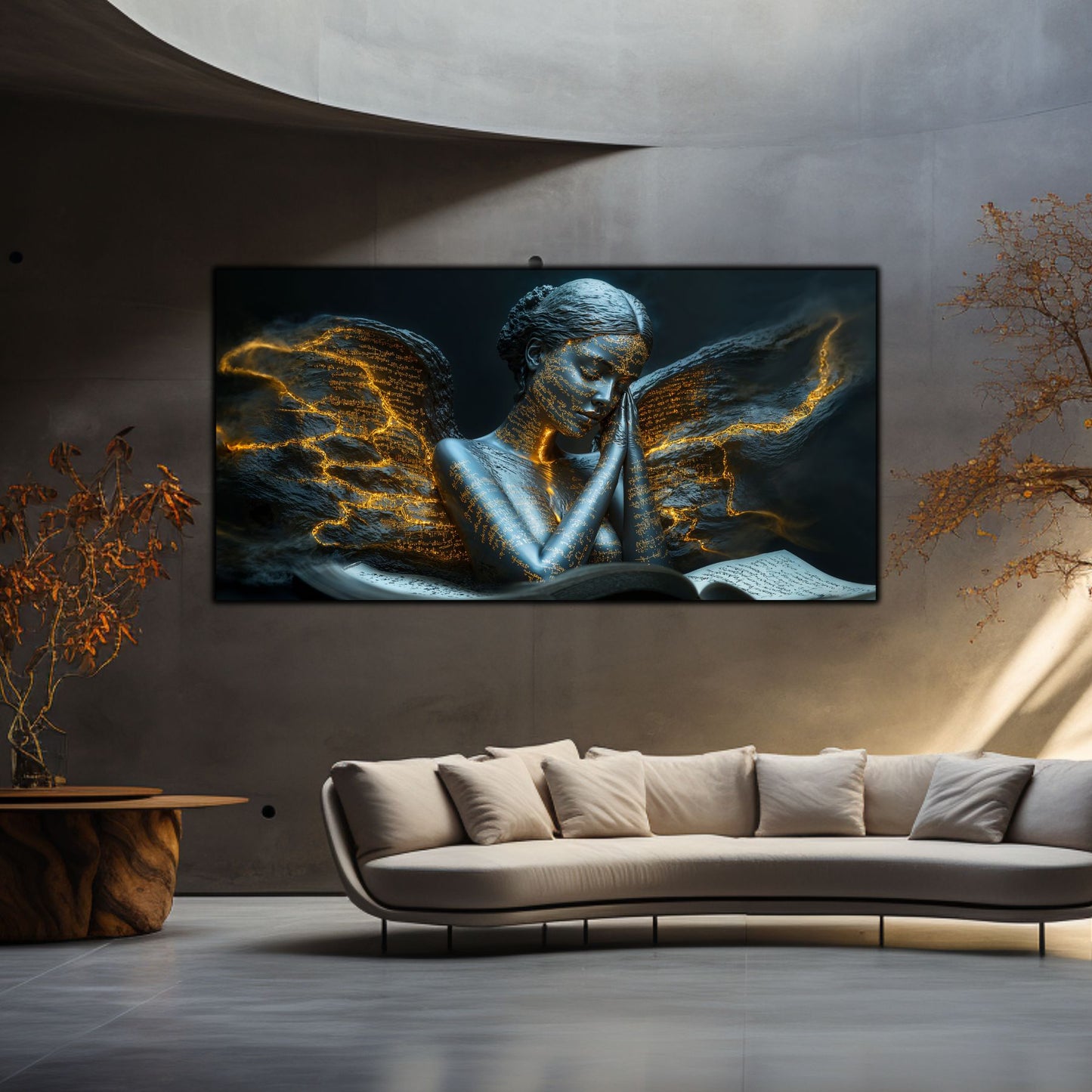 Beyond Meditation - Tablouri moderne pe sticla securizata pentru living contemporan NO37