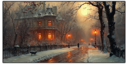 Tablou Sticla Securizata - Colectia Cold Ember - no02