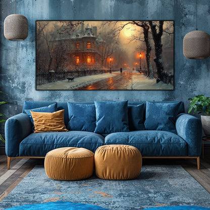 Tablou Sticla Securizata - Colectia Cold Ember - no02